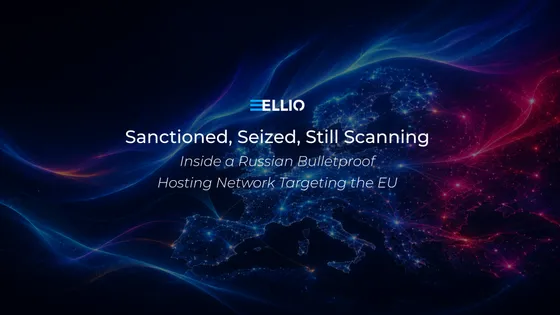 Sanctioned, Seized, Still Scanning: Inside a Russian Bulletproof Hosting Network Targeting the EU